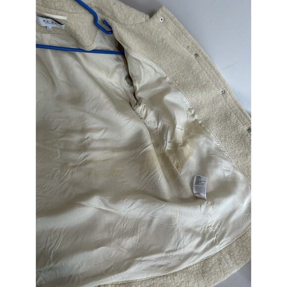 REISS LIO RELAXED FIT UTILITY JACKET in Wool Shirt Shacket SZ US4 SMALL Oversize - Picture 9 of 13